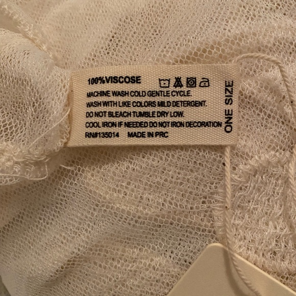 New Floral viscose (rayon) Kimono/Cover-Up - Picture 3 of 4